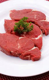 proteínas de la carne de vaca magra 
