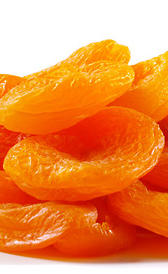 melocotón seco, alimento rico en vitamina C