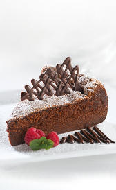 pastel de chocolate, alimento rico en magnesio