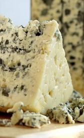 queso roquefort, alimento preteneciente a la categoría de los quesos