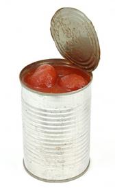 calorías del tomate pelado enlatado