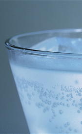 aminoácidos del agua con gas