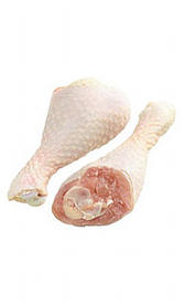muslos de pollo, alimento rico en vitamina B6 y vitamina B3